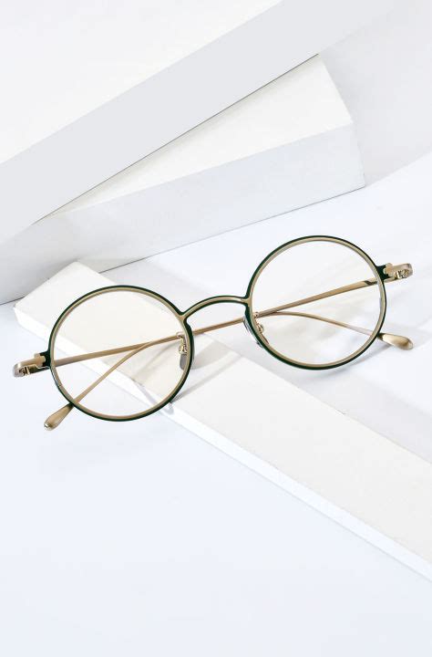 FONEX Titanium Glasses Frame Men Vintage Round Myopia Optical