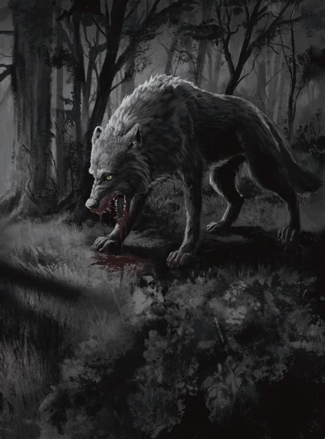 ArtStation - Dire wolf | Artworks