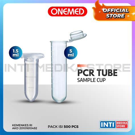 Jual Onemed Pcr Tube Ml Ml Micro Centrifuge Tabung Sample