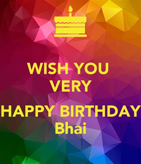 Happy Birthday Bhai Wishes 8164 | Cloud HD Wallpapers