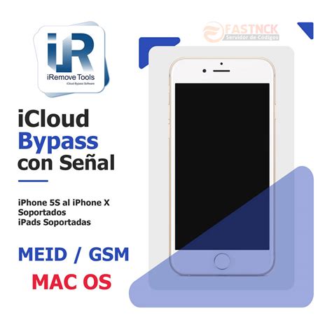 iRemove Tools iCloud Bypass con Señal GSM MEID hasta iOS 14 8 MAC