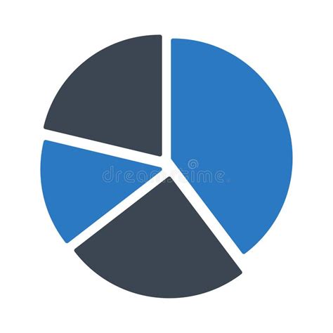 Graph Glyphs Double Color Icon Stock Illustration Illustration Of