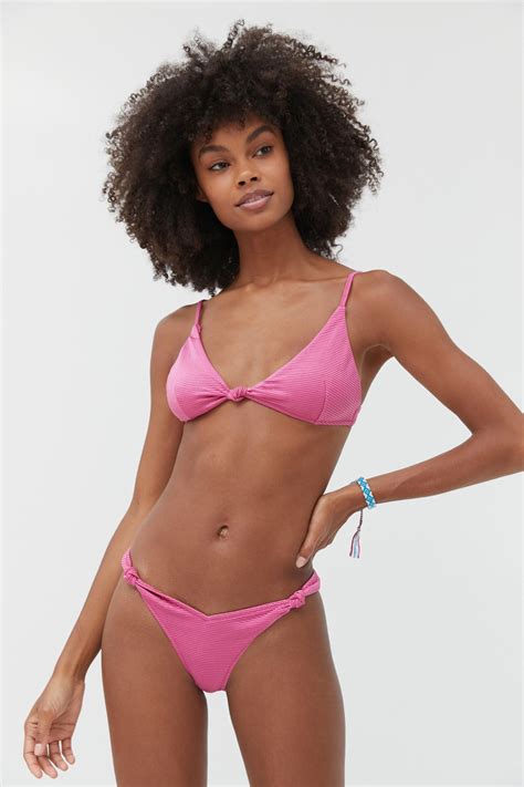 Special Fabric Tie Classic Simple Slim Sexy Figure Flattering Two Piece Swimwear Swimsuit Bikini