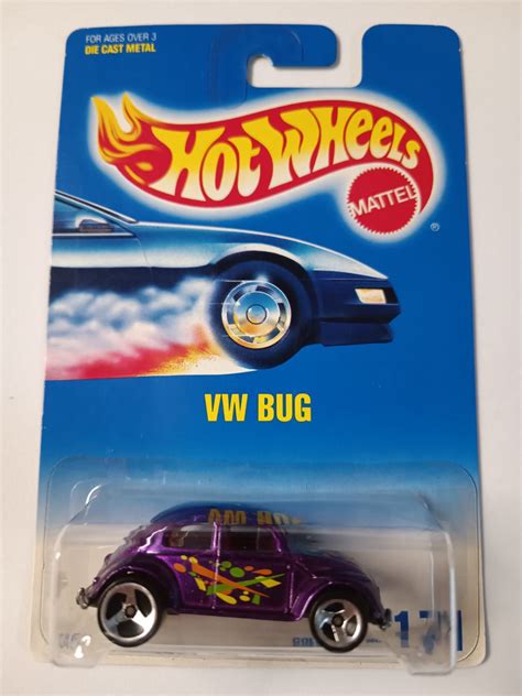 Hot Wheels Volkswagen Beetle Morado Francisco Garage