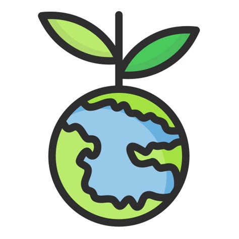 Enviroment Generic Outline Color Icon