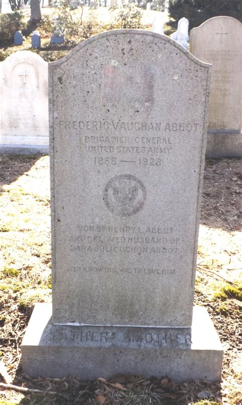 Gen Frederic Vaughan Abbot Find A Grave Memorial