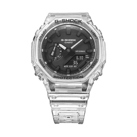 G Shock Classic Style Ga Ske Aer Skeleton Series White Watch