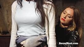 Curvy Lesbian Slaves Moaning And Orgasming From Hardcore Strap On Sex