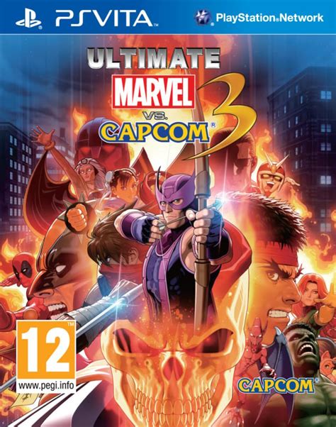 Ultimate Marvel Vs Capcom 3 Cover Artwork