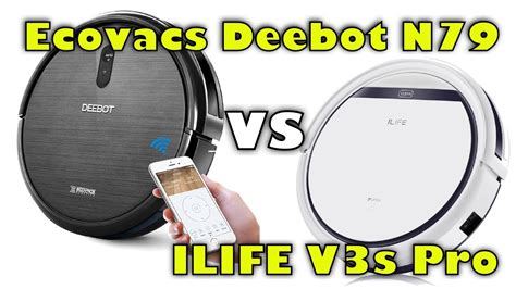 Ecovacs Deebot N Vs Ilife V S Pro Robotic Vacuum Youtube