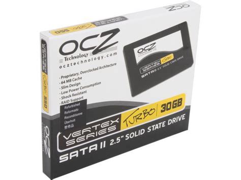 Refurbished OCZ Vertex Turbo 2 5 30GB SATA II MLC Internal Solid