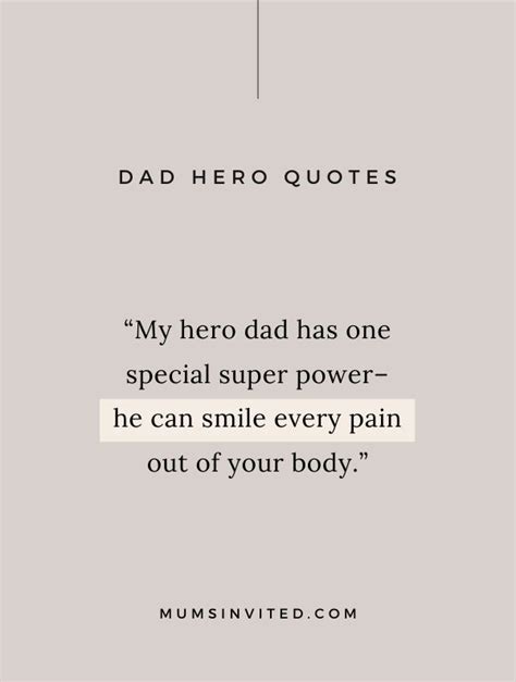 60 Dad Hero Quotes With Images Mums Invited