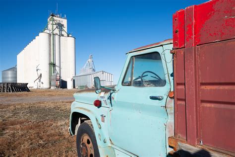 Old Trucks and Grain Elevators