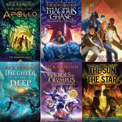 Percy Jackson Rick Riordan 21 Books Set Plandetransformacion Unirioja Es