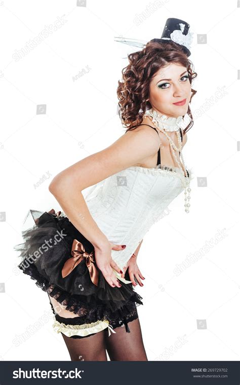 Sexy Moulin Rouge Girl Wearing Hot Stock Photo Shutterstock