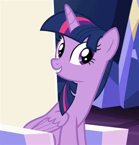 #1279614 - animated, cute, eye shimmer, grin, princess twilight, safe, screencap, solo, spoiler ...