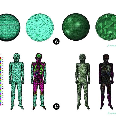 The Tetrahedral Mesh Geometries Before And After Conversion Using Download Scientific Diagram