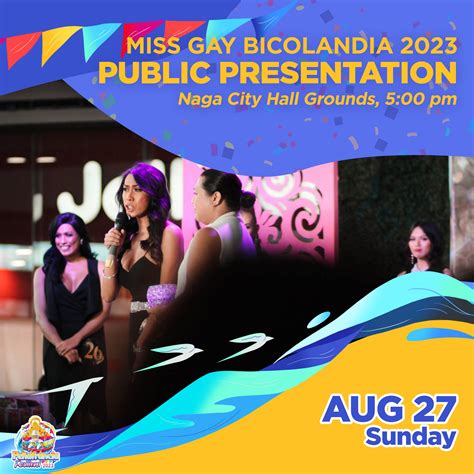 Miss Gay Bicolandia 2023 Public Presentation CITY OF NAGA