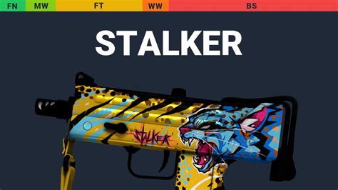 Mac 10 Stalker Skin Float And Wear Preview Youtube