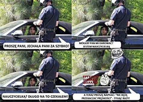 Wyjątkowe MEMY o policjantach z drogówki Policja w żartach i