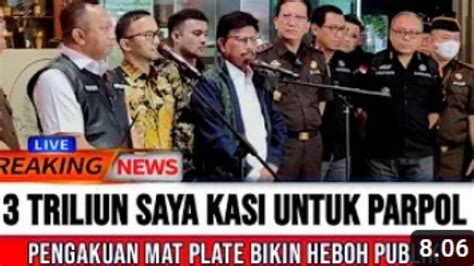 CEK FAKTA Johnny G Plate Mengaku Berikan Rp3 Triliun Ke Partai NasDem