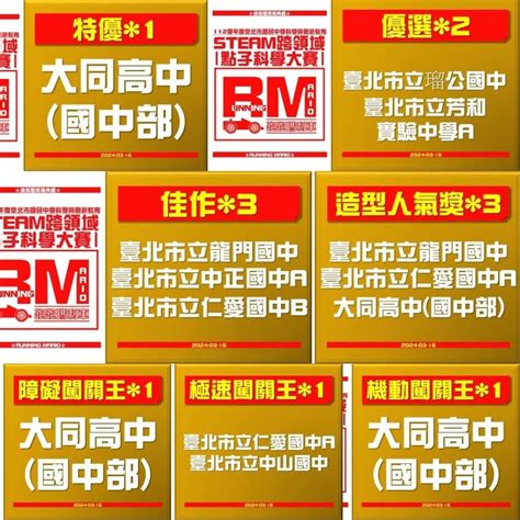 臺北市政府教育局 新聞稿 仁愛國中 「steam跨領域點子科學大賽—running Mario 跑跑瑪利車」