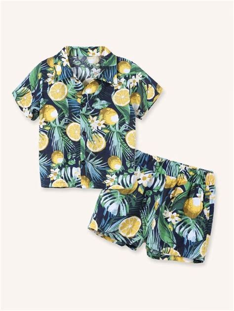 Color Multicolor Style Boho Pattern Type Tropical Fruit Vegetable