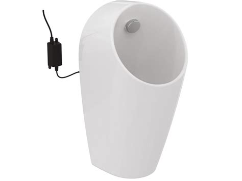 Suspended Ceramic Smart E Hybrid Urinal Closed Shroud Sphero Maxi