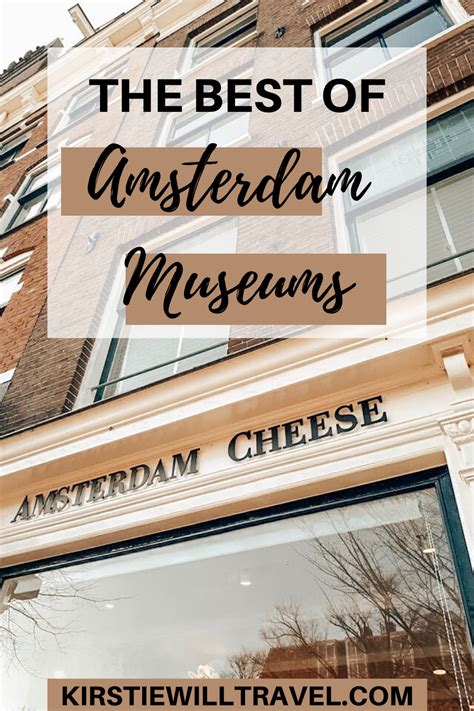 Amsterdam is filled with so many amazing museums to explore the culture of Amsterdam and beyond ...