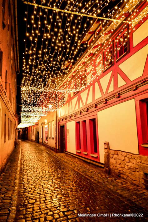 Weihnachtszauber In Meiningen Lichtermagie Auf Dem Markt 25 11 22