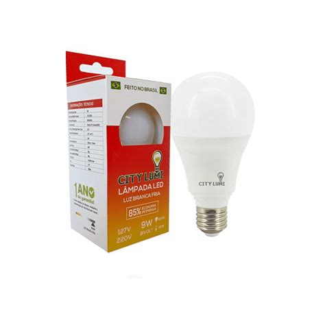 LAMPADA LED CITY LUMI 9W CITY LUMI Lâmpadas de Led Cazanova