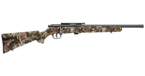 Savage 93 Fv Sr 22 Wmr Bolt Action Rifle With Kryptek Highlander Stock Sportsmans Outdoor