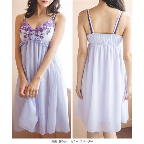 フランデランジェリー fran de lingerie エキゾチックなフラワー刺繍ルームウェアとしても ワンダーリフトブラフローラル デザイン系スリップ スリップ 他 ファッション