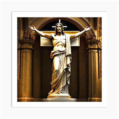 Crucifixion Art Print by Noctarius - Fy