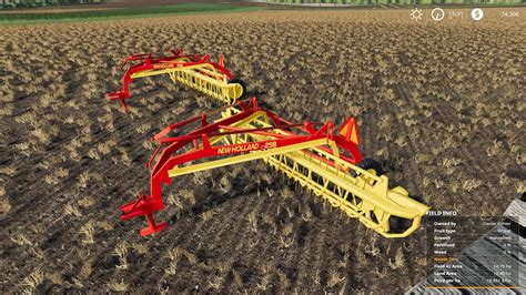 New Holland 258 Rake Tedder V10 Fs19 Landwirtschafts Simulator 25 Mods Ls25 Mods