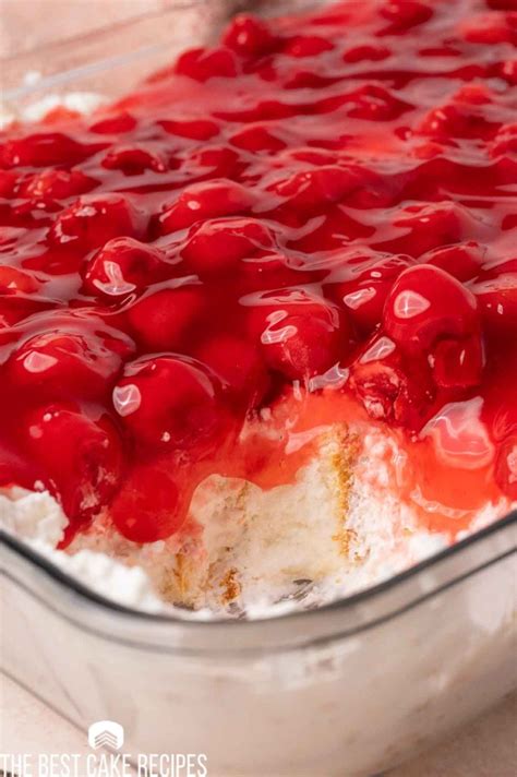 Cherries in the Snow {Old Fashioned Dessert} | The Best Cake Recipes