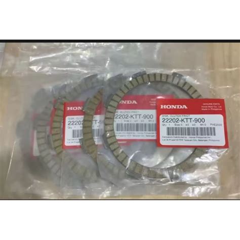 Tmx Supremo Xr Xr Clutch Lining Original Honda Pcs Shopee