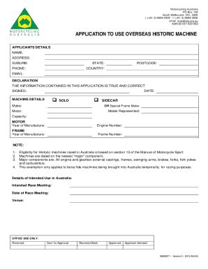 Fillable Online Fillable Online Historic Log Book Application Form