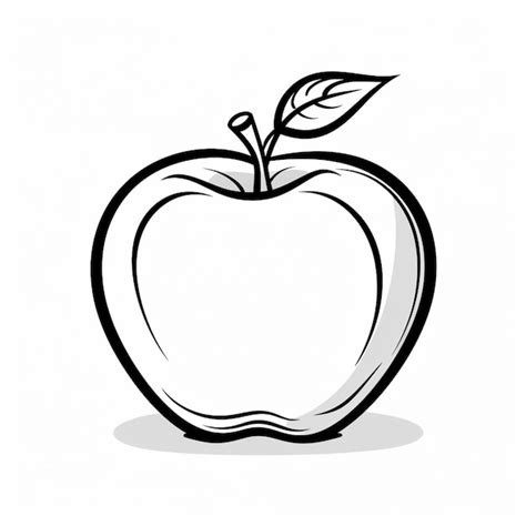 Apples Clipart Black And White