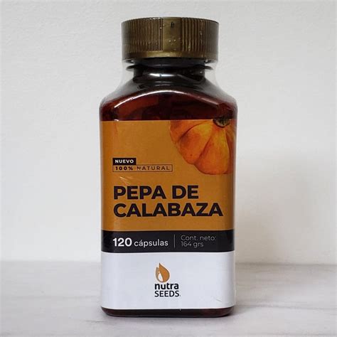 Pepa de Calabaza 120 cápsulas Nutra Seeds Tokoriko