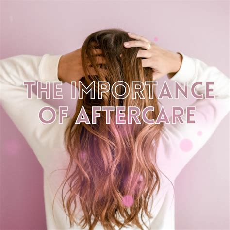 The Importance Of Hair Aftercare Shape Hair And Beauty Treatments