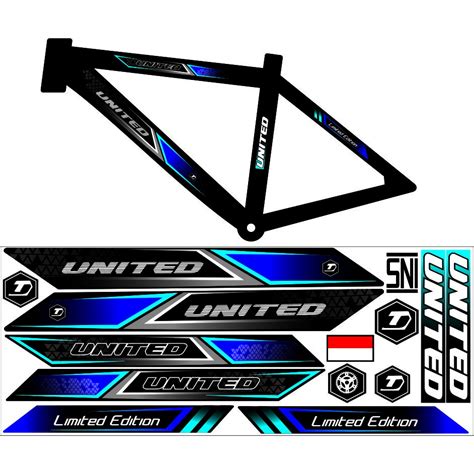 Jual Decal Lis Striping Sepeda Variasi Sticker Bike Striping Sepeda