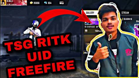 Tsg Ritik Uid Free Fire Two Side Gamers Id Number Tsg Ritik Id