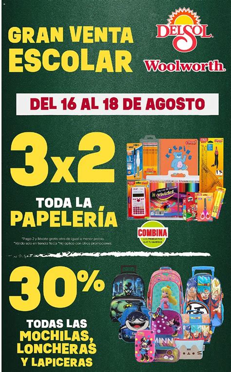 Del Sol Y Woolworth Catálogo Gran Venta Escolar 16082024 1808