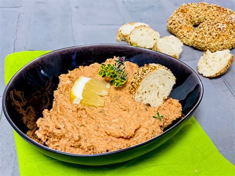 Mediterraner Auberginen Dip Baba Ganoush Myfoodstory Kochen