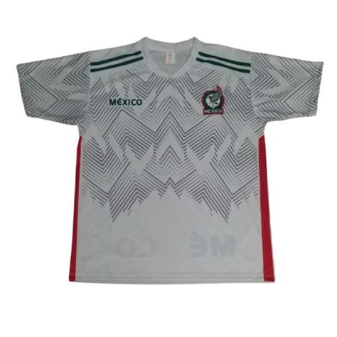 Mexico White Blanca Premium Soccer Jersey New Logo Hong Kong