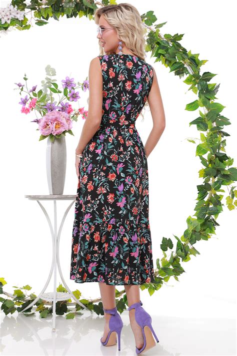 Черное летнее платье - купить оптом по выгодной цене | интернет-магазин ...