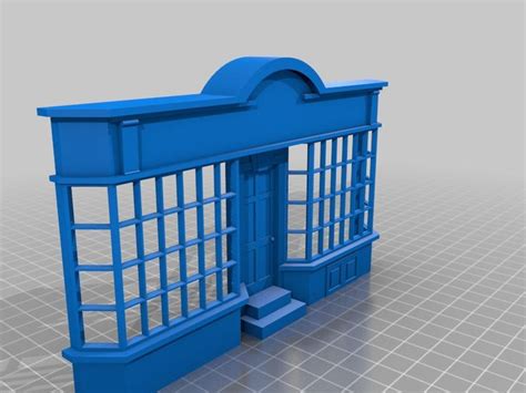 Book Nook Diagon Alley Harry Potter By Lk Thingiverse In