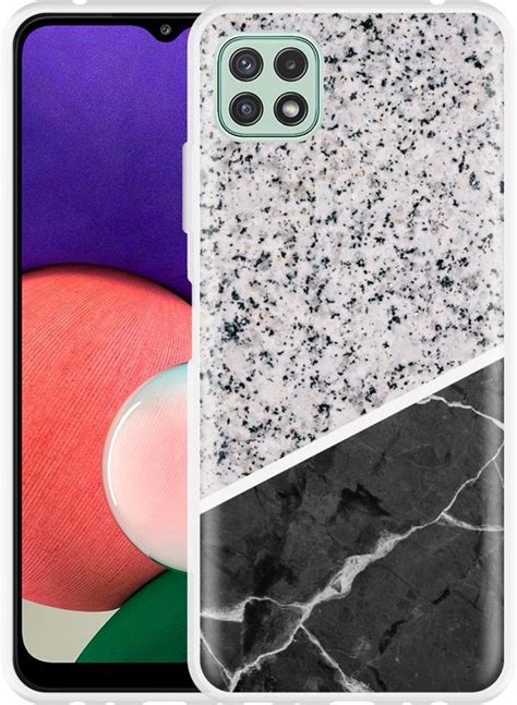 Samsung Galaxy A22 5G Hoesje Marmer Mix Designed By Cazy Bol