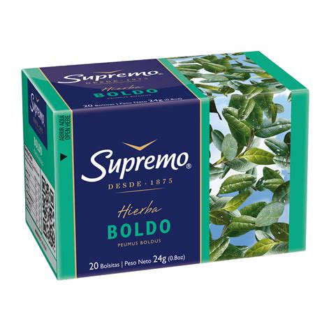 Hierbas Supremo Boldo 20 Bolsitas